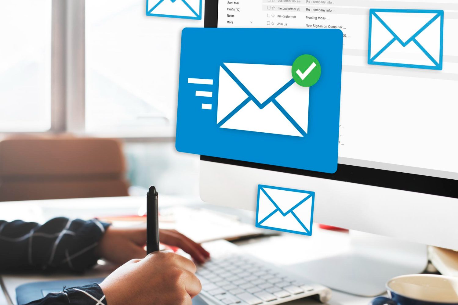 message-online-chat-social-text-concept